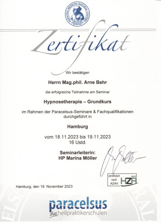 Hypnosetherapie Hypnosetherapie